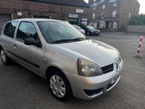 RENAULT CLIO 2008 (08) at Cookes Car Sales Malton